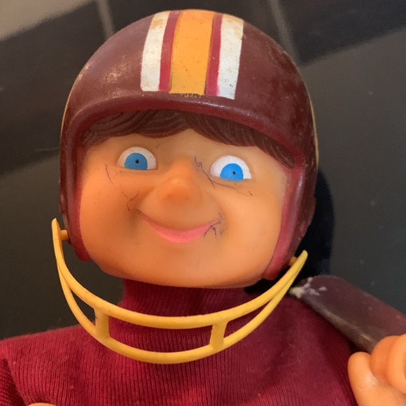 RARE HILCO 1970s WASHINGTON REDSKINS WHOMP IT PUNCHING MECHANICAL PUPPET VINTAGE - Picture 3 of 8